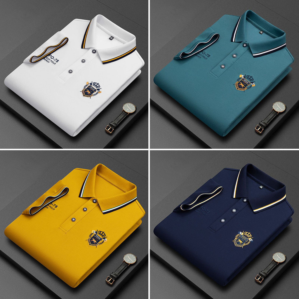‌เสื้อโปโลชายแบบไม่ต้องรีดคุณภาพสูง‌