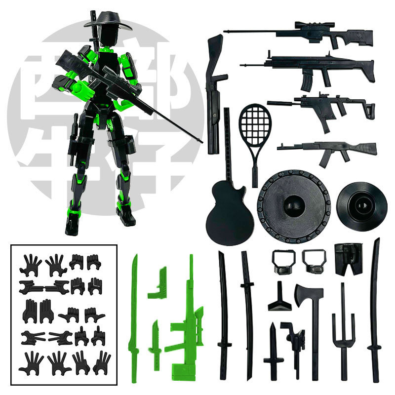 Hot Item Western Cowboy 3d Dummy13 Dummy13 ของแท้หรูหราประกอบของเล่นสร้างสรรค์ 26.4.10