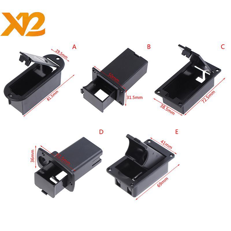 [XXNZMM] Active Bass Guitar Piup 9V กล่องแบตเตอรี่ 9V Pi Up ที่วางแบตเตอรี่/เคส/ ฝาครอบ LEED