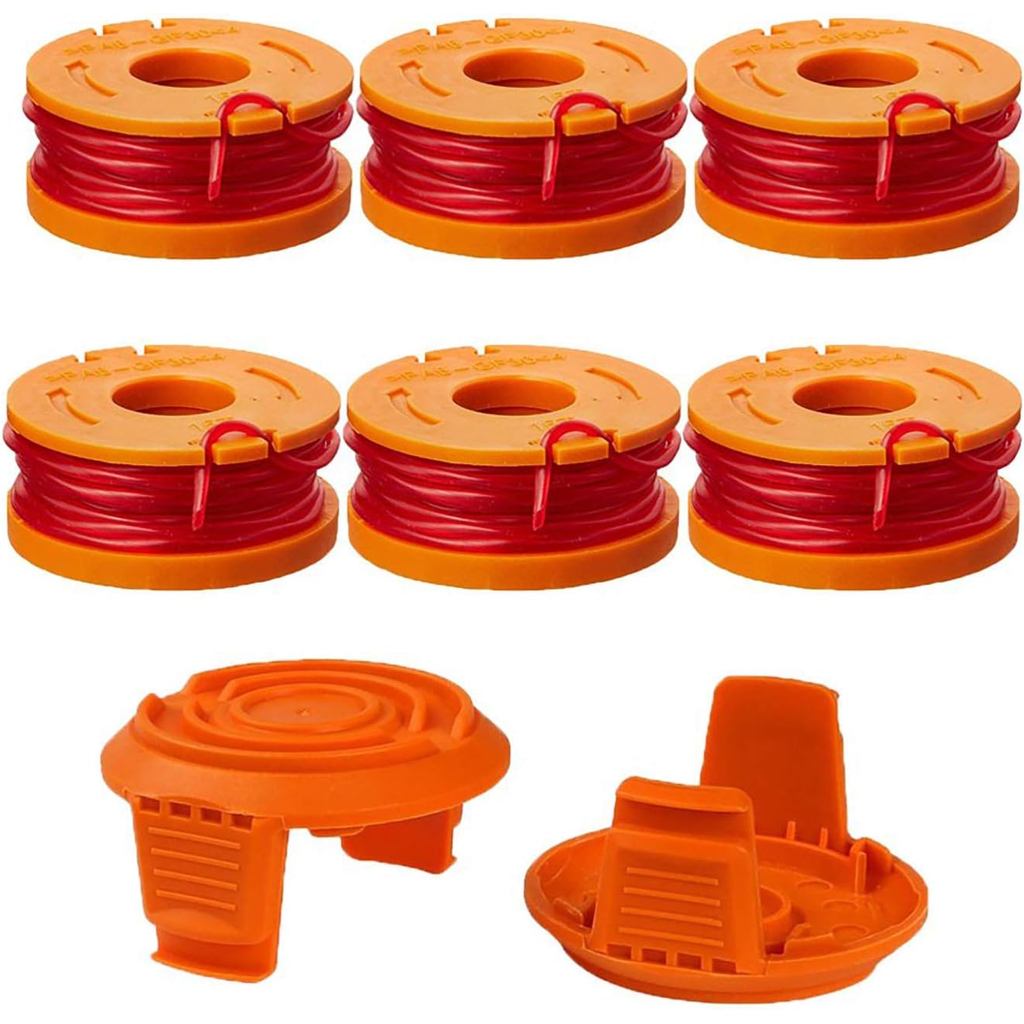 THTEN WA0010 WA0004 Edger Spool สําหรับ Worx WG154 WG155 WG175 WG180 WG163 Weed Wacker Eater String 