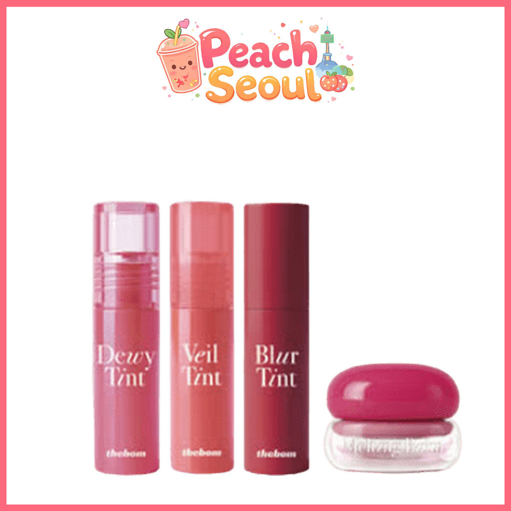 [The Bom] Lip 12 Types: Dewy Tint / Blur Tint / Veil Tint / Melting Balm_From Korea