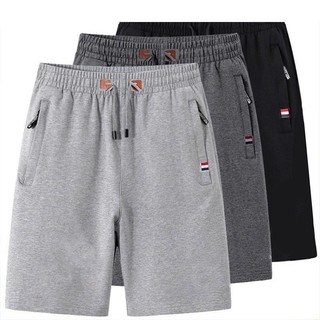 Buy 1 TAKE 1 Summer Men's Cotton Shorts New Fashion Casual Breathable Loose Drawstring Shorts