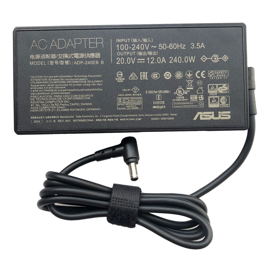 20V 12A 240W อะแดปเตอร์ไฟ AC สําหรับ ASUS ROG Zephyrus G14 GA402 GA402XY GA402XZ