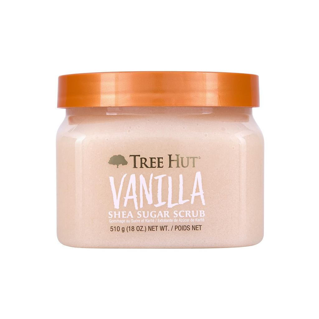 Tree Hut Vanessa Shea Butter Sugar Moisturizing Exfoliating Body Scrub, 18oz