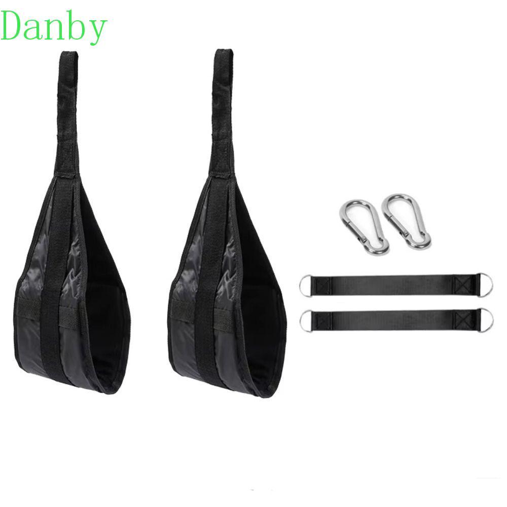 DANBY Fitness AB Sling Straps, Suspension แขวนขา Raiser ออกกําลังกายเข็มขัดพยุง, ผู้ชายผู้หญิง Rip-R