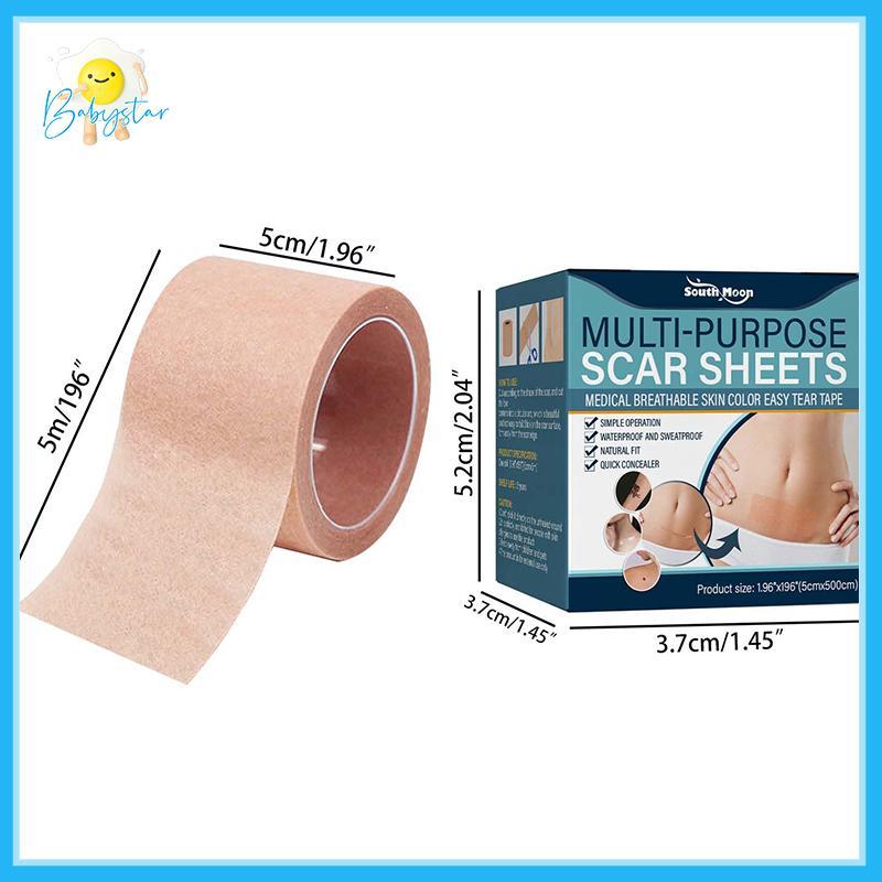 [Inthehot-t] 1 ม้วนสีผิวคอนซีลเลอร์ Tattoo Stiers Cover Up Tattoo Burn Scar Birthmark Invisible Patc