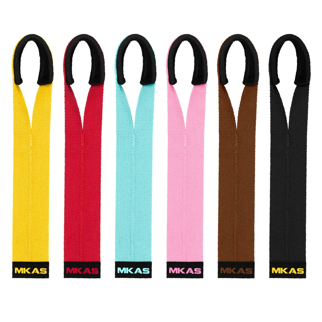 1 Pair Lifting Straps for Weightlifting Durable Cotton Deadlifts Wrist Straps Reinforced for Gym Sna