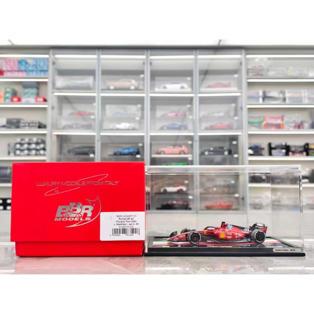 [คลังสินค้าพร้อม 1] BBR 1/43 Ferrari F1 FIORANO Test 2025 HAMILTON SF-23/44 #Red ราคา 2680 BBRC32044