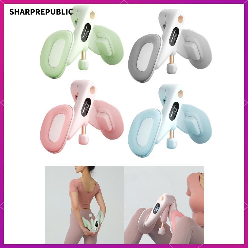 [Sharprepublic] เครื่องออกกําลังกายต้นขาด้านในพร้อมเคาน์เตอร์เครื่องออกกําลังกายขาขนาดกะทัดรัด Pelvi