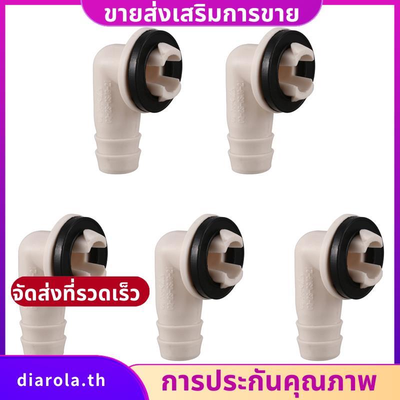 5X Air Conditioner Ac ท่อระบายน้ําท่อเชื่อมต่อข้อศอกสําหรับ Mini-Split Units และ Window Ac Unit 3/5 
