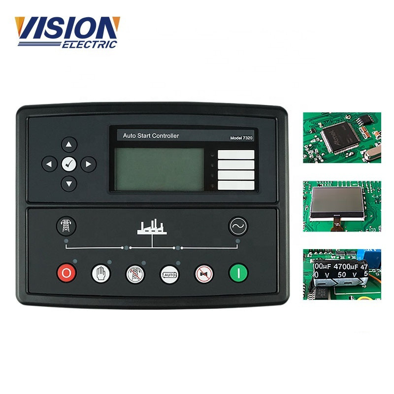DSE7320 ชุดเครื่องกําเนิดไฟฟ้าสตาร์ทอัตโนมัติอิเล็กทรอนิกส์ AMF Controller DSE 7320 MIkii Deep Sea เ