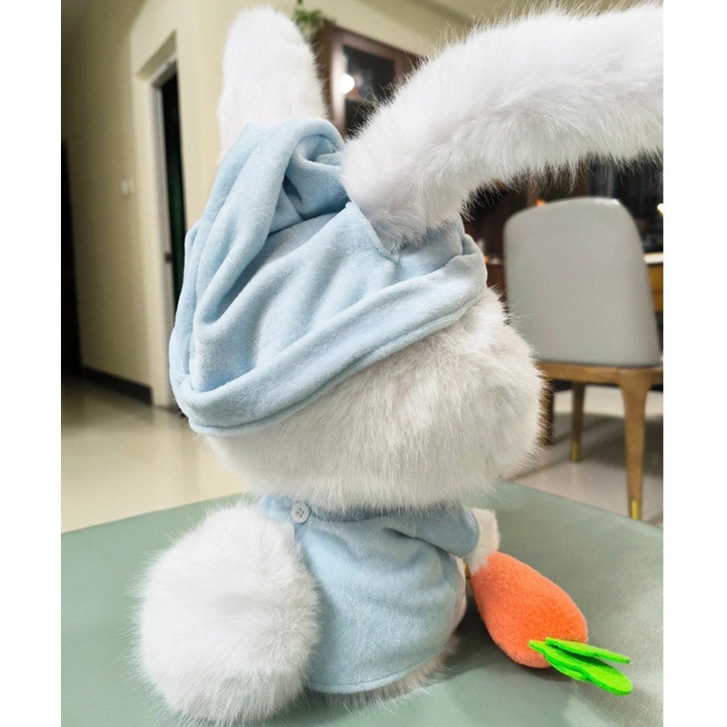 COD ตุ๊กตากระต่าย  snowball the bunny ตุ๊กตากระต่ายสโนว์บอ ตกแต่งแครอท นุ่มและน่ารัก ของเล่นเด็ก - รูปที่ 6