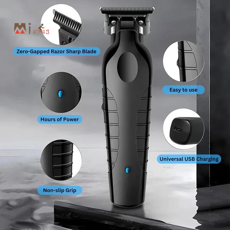 Mi4743Rechargeable Shaver Hair Clipper ปัตตาเลี่ยนไร้สายแบบชาร์จไฟได้สําหรับ A Clean Look