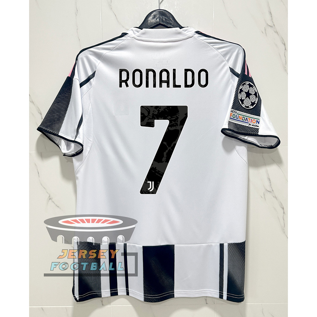 มาใหม่ !! เสื้อกีฬา ฟุตบอล ยุLวuตุส Home เหย้า 3A เกรดแฟนบอล ปี 2025/26 ใหม่ล่าสุด พร้อมชื่อเบอร์ อาร์ม UCL - รูปที่ 3