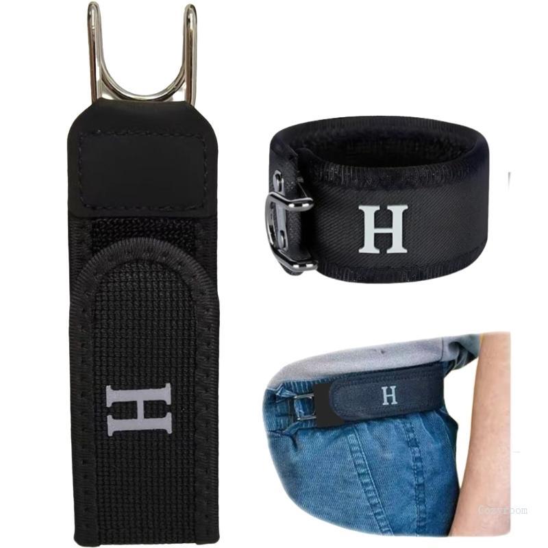 ตะขอโลหะสำหรับเข็มขัดยืด unisex แบบไม่มี buckle ซ่อนได้ ใช้กลางแจ้ง