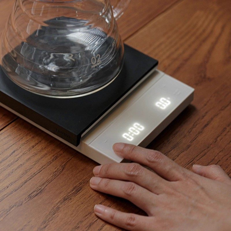 HARIO ญี่ปุ่น Hand-Brewed กาแฟอิเล็กทรอนิกส์ Scale ในครัวเรือนขนาดเล็กขนาดห้องครัวอาหาร Scale Timing