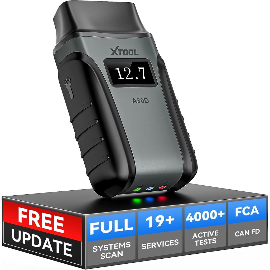 XTOOL Anyscan A30D OBD2 เครื่องสแกนเนอร์เครื่องมือวินิจฉัยไร้สาย,เครื่องมือสแกนแบบสองทิศทางพร้อมอัปเ