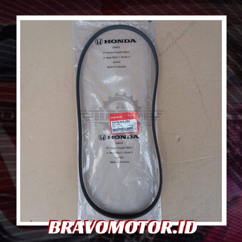 ต้นฉบับต้นฉบับ 311105YA 5PK1120 สายพานพัดลมไดชาร์จ Brio Satya DD1