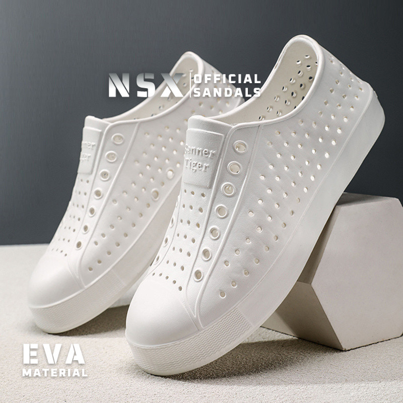 NSX 2025 ผู้ชายแฟชั่นแสงอัลตร้า EVA Berliang รองเท้าแตะคู่รองเท้าแตะกลางแจ้งกันลื่น