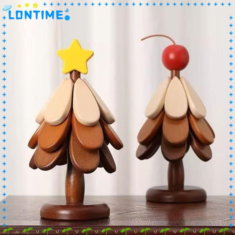 LONTIME Coaster, แผ่นฉนวนกันความร้อนไม้เนื้อแข็งทนความร้อน, มัลติฟังก์ชั่นรูปร่างต้นไม้เครื่องประดับบ้านหม้อเสื่อโต๊ะรับประทานอาหาร