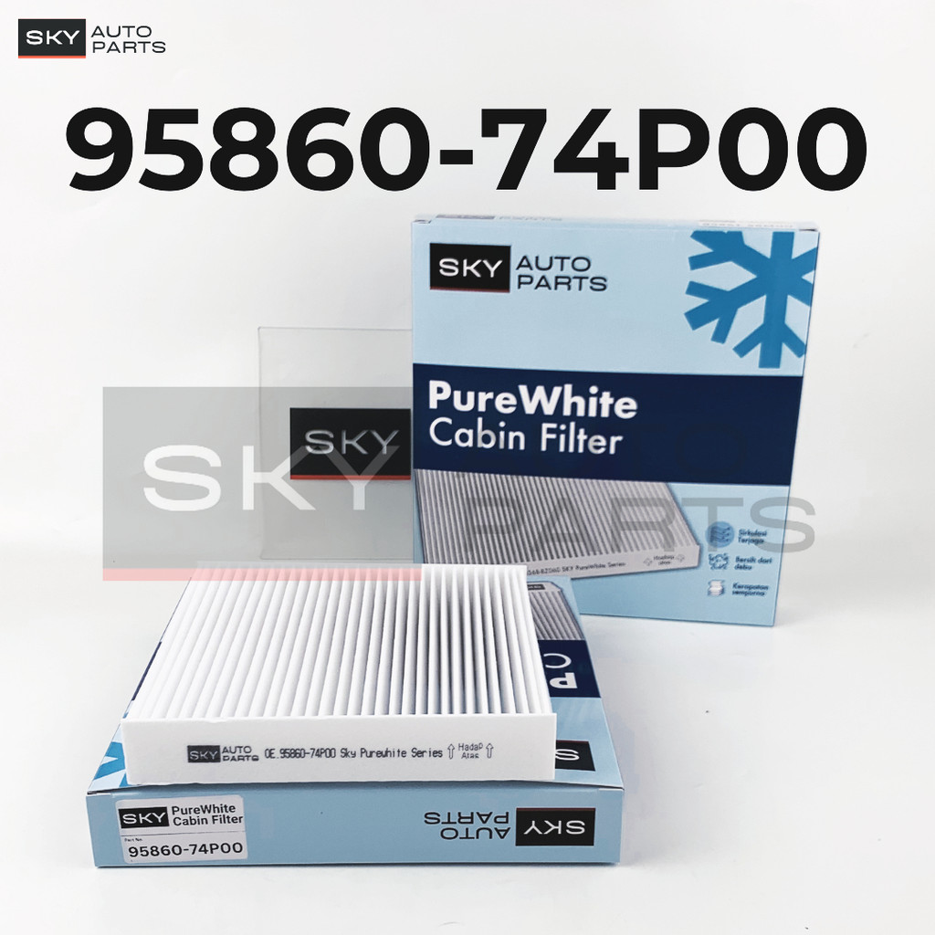 SKY PureWhite Ac Ignis Cabin Filter ทุกปี | 95860-74P00