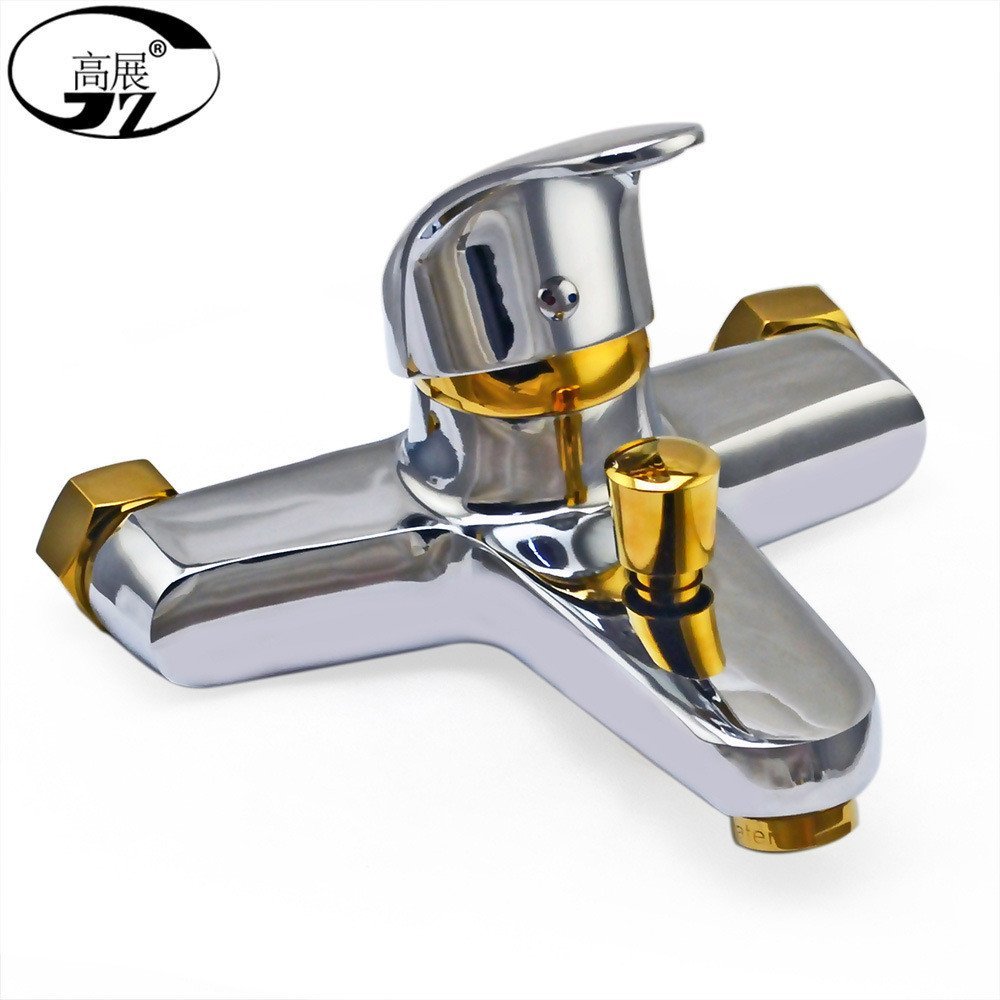 Faucet Golden Faucet Gem Shipment Vietnam Shower Triple Zinc Alloy Source Faucet อ่างอาบน้ํา OG3V