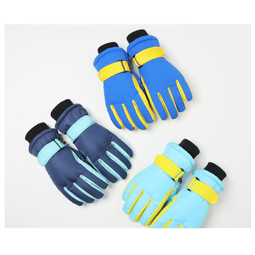 K-SKB-W -❄️ ถุงมือเล่นหิมะเด็ก – กันน้ำ บุขนอุ่นพิเศษ สำหรับเด็ก 3-15 ปี พร้อมส่งด่วนทันทีจากไทยทุกวัน - รูปที่ 2