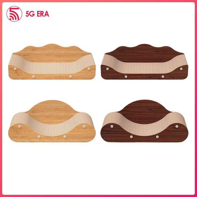 [Wishshopeezzzxh] Cat Scratcher Lounge Bed โซฟาสัตว์เลี้ยงกระดาษลูกฟูกลูกแมว Scratch Pad บด Claw เฟอร์นิเจอร์ Protector