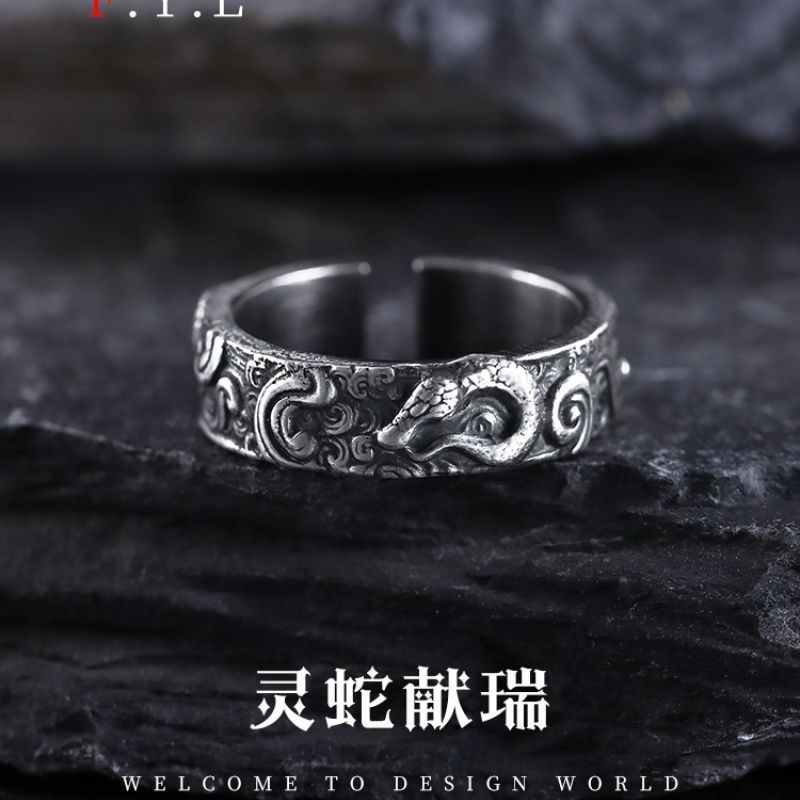 Recommended by the Seller#Spot Goods[Original Design]F.Y.L《Spirit Snake Presents Auspiciousness》Men'