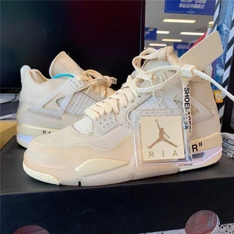 รองเท้าสปอร์ต AJ4 สำหรับผู้ชายและผู้หญิง