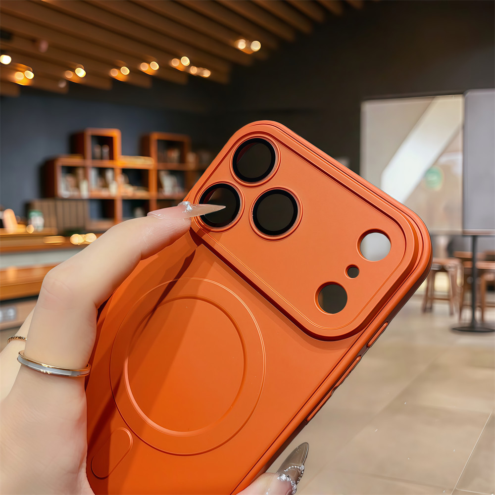 แม่เหล็กคุณภาพสูงกรณีโทรศัพท์อ่อนสําหรับ ไอโฟน 17 มือโปร สูงสุด 11 12 13 14 15 16 มือโปร สูงสุด 16บวกปลอกกับกล้องเต็มป้องกันกันกระแทกปกนิ่มโทรศัพท์พ - รูปที่ 7