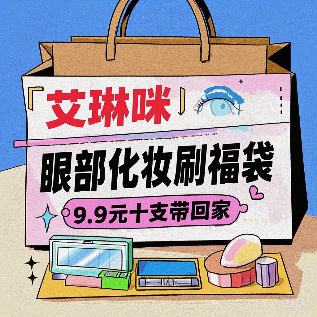 แปรงแต่งตา แปรงรองพื้น อิเรมี่|AILINMI Surprise Eye แปรงแต่งหน้า Lucky Bag Eye Brush Ten Set Brush แ