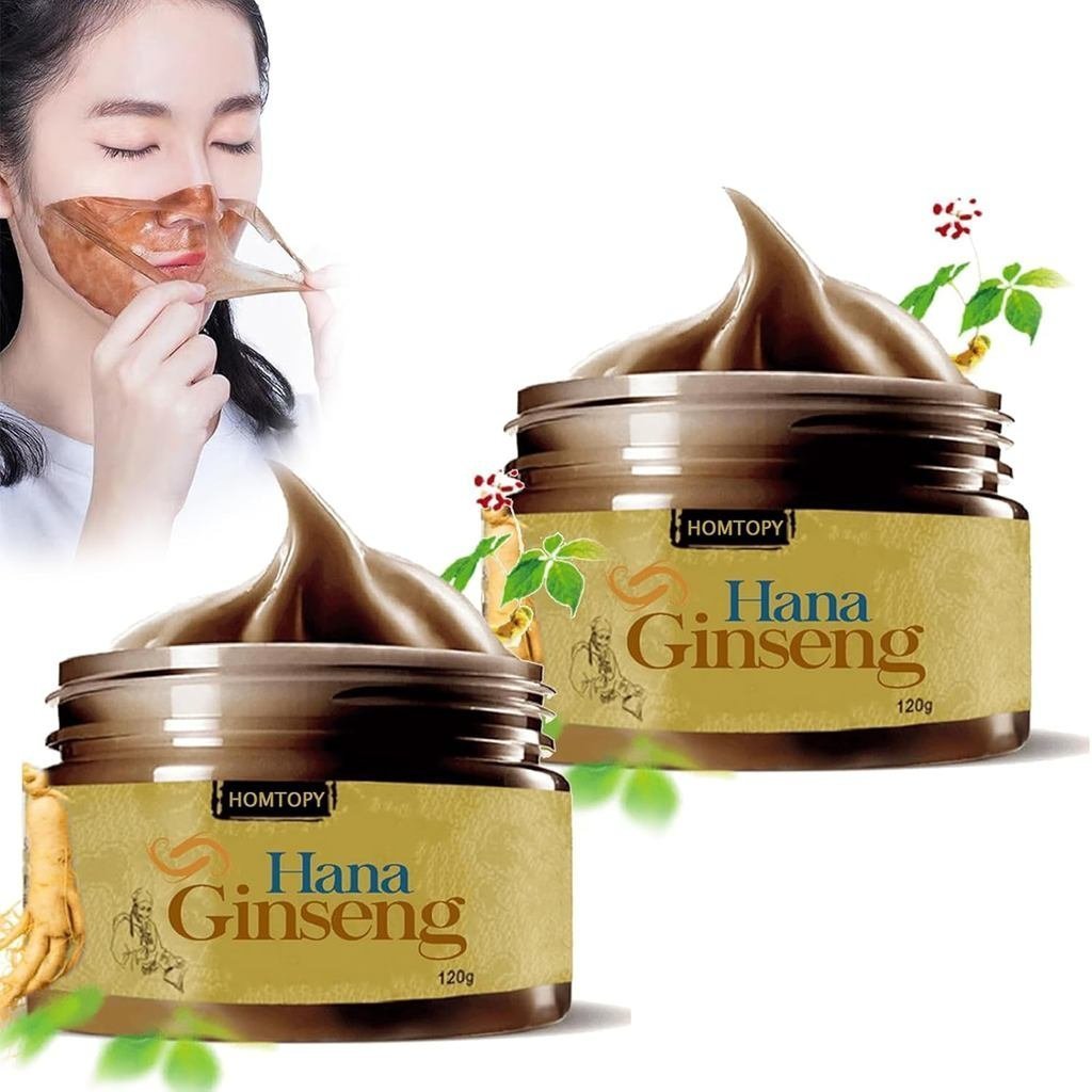Ginseng Peel Off Face Mask, Korean Ginseng Peel off Face Mask, Herbal Refining Peel-Off Facial Mask,
