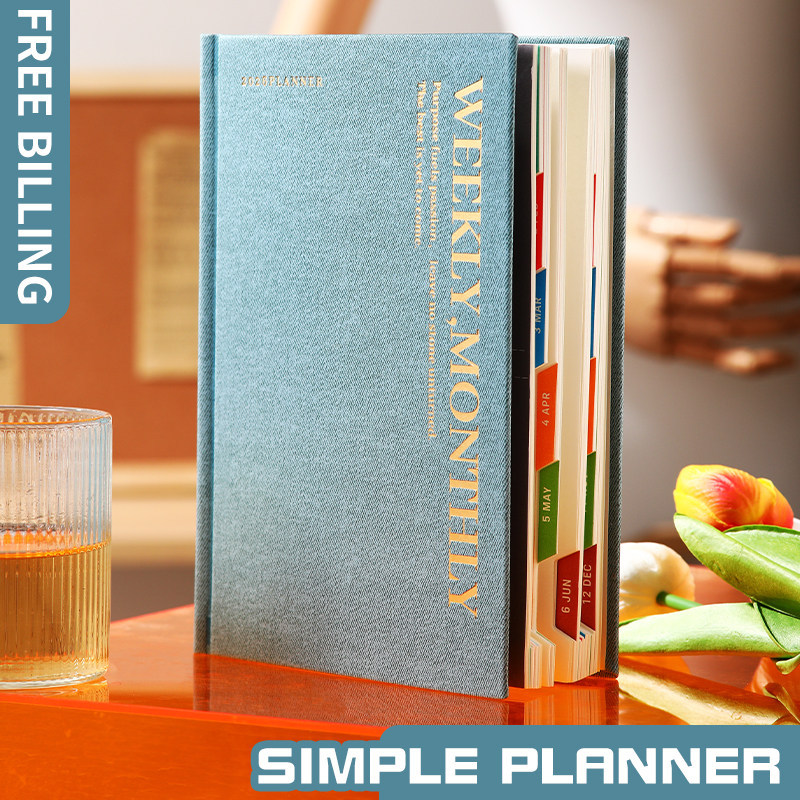 แพลนเนอร์ 2026 planner 2026 2026 ตารางภาษาอังกฤษ สมุดบันทึก แพลนเนอร์ สมุดบันทึก สมุดจดศัพท์มูลค่าสู