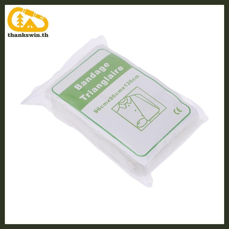 Thankswin 1Bag Medical Triangle Bandag Fracture Fixation Emergency Bandage First Aid Gauze Triangle 