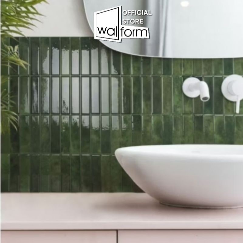 Peel & Stick 3D Wall Panel, Ceramic Motif Wall Panel Sticker