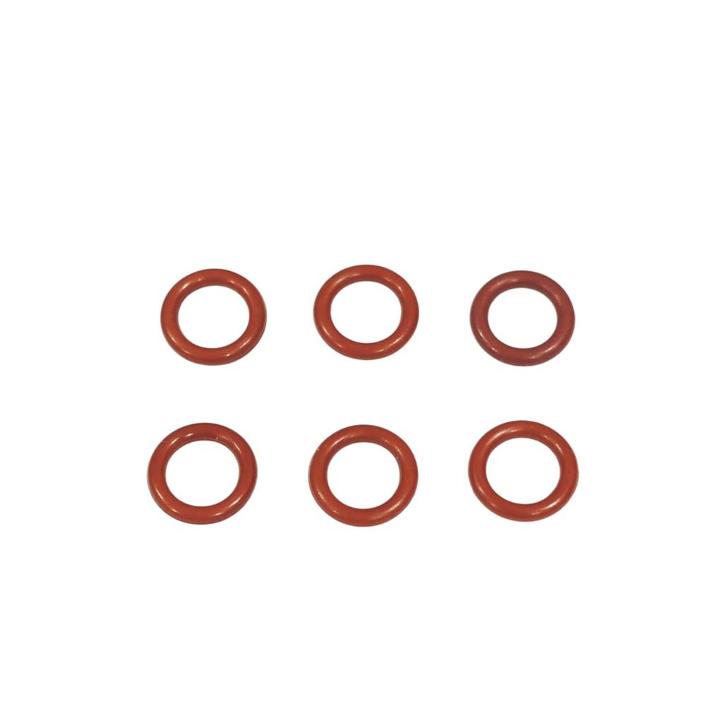 INDOBASE Oring Nitrile Rubber O-Ring Seal 6x8.5x1.5mm สีน้ําตาล 6 ชิ้น