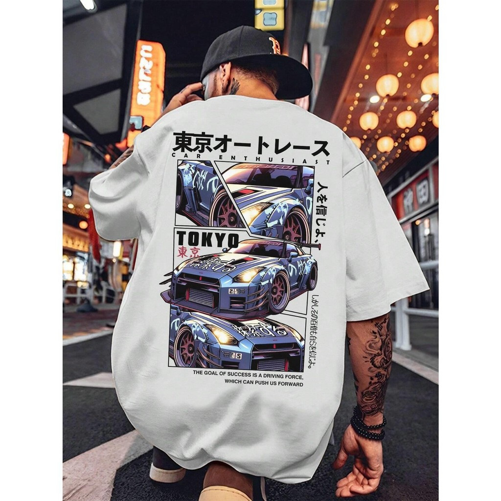 2026Fashion 2026Men Simple พิมพ์รอบคอแขนสั้นเสื้อยืดฤดูร้อน,สวมใส่ทุกวัน COD 5HFM