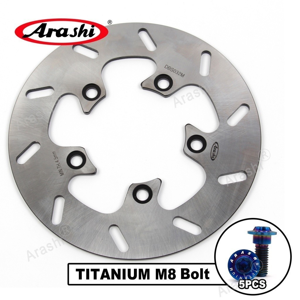 Arashi CNC ด้านหลังเบรคดิสก์โรเตอร์สําหรับ SUZUKI TL R 1000 TL1000R 1998 1999 2000 2001 2002 2003/TL