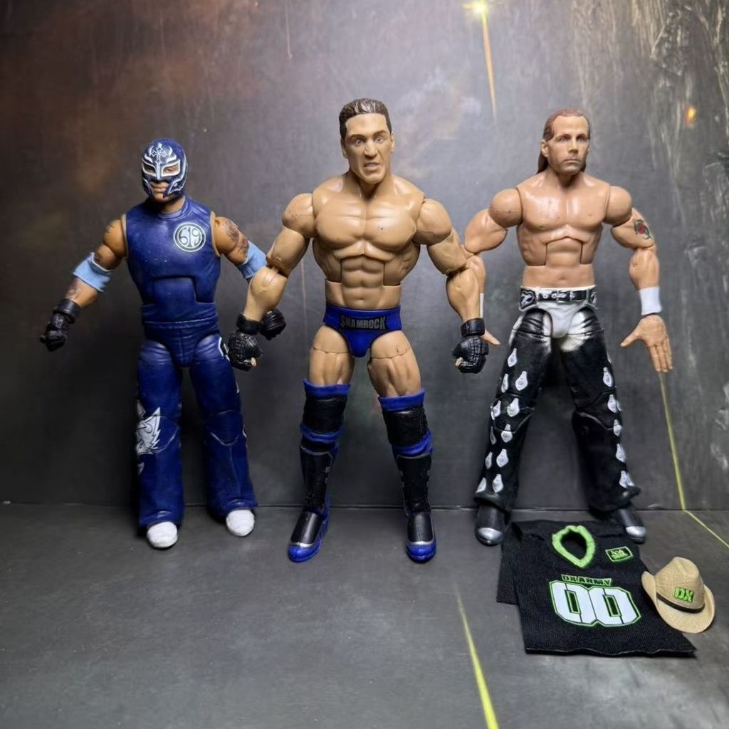 ◇【WWE Wrestler】การตกแต่งโมเดลแอ็คชั่นฟิกเกอร์+หุ่นโมเดล แบบจำลองร่างกายมนุษย์ ดับเบิลยูดับเบิลอี มวยปล้ำ
