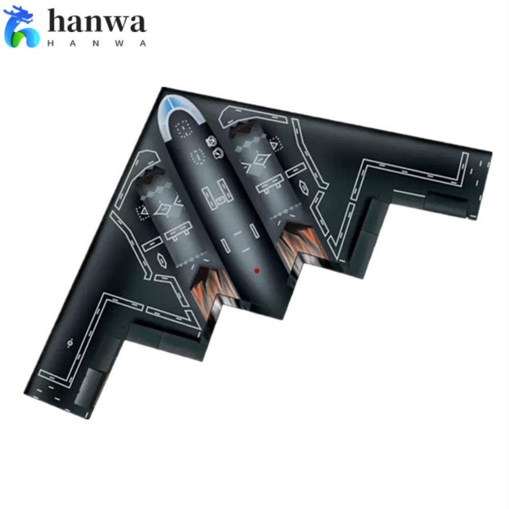 HANWA เครื่องบิน Kite รุ่น Black Fighter ขนาด 1.4/1.6m พร้อมสายว่าว 100 เมตร