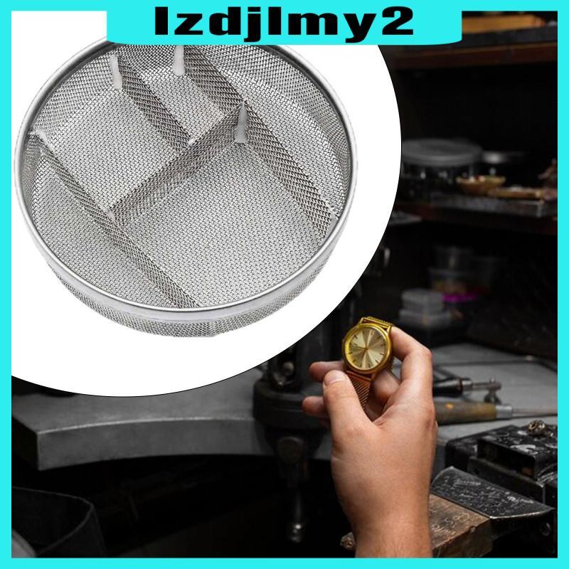 [Lzdjlmy2] นาฬิกาซ่อมตาข่ายผู้ถือซักผ้าถาดเก็บคอนเทนเนอร์นาฬิกาทําความสะอาดตะกร้า - รูปที่ 3