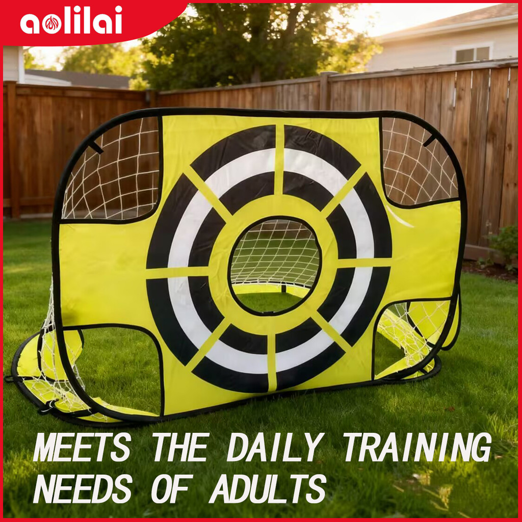 Backyard Soccer Goal Outdoor Portable Folding Kids Soccer Training Practice Childrens Soccer Network