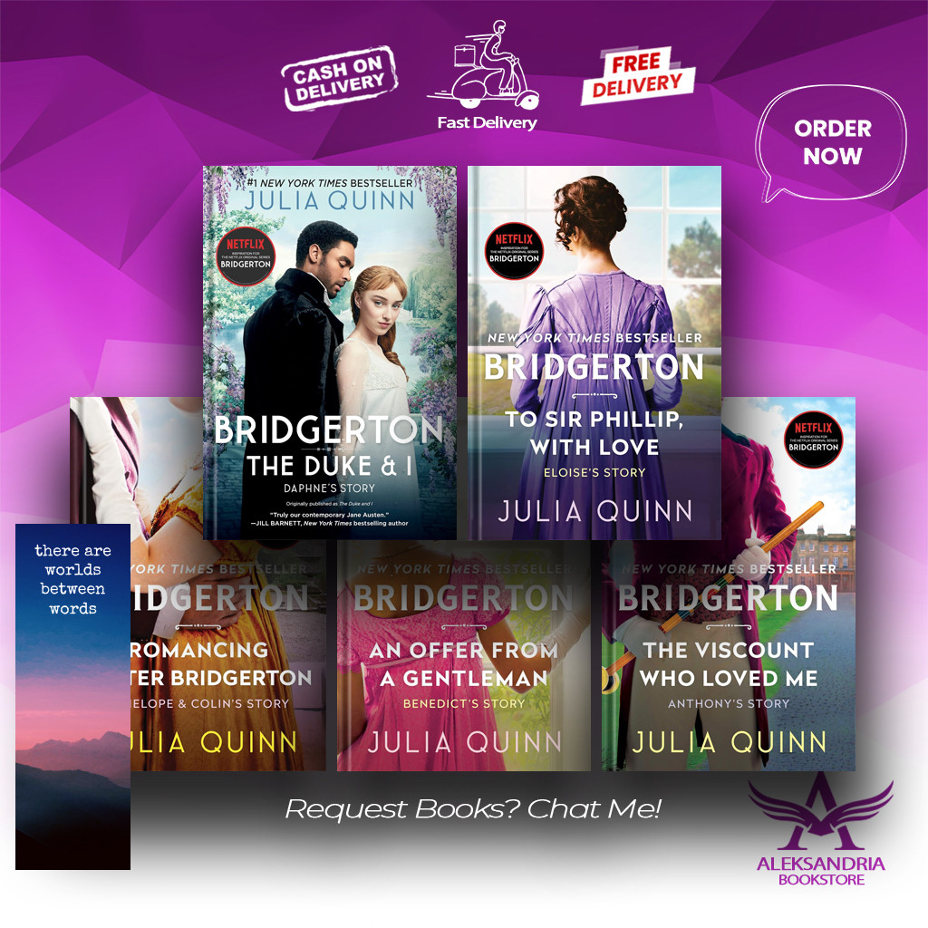 Bridgerton (8 เล่ม) โดย Julia Quinn (อังกฤษ)