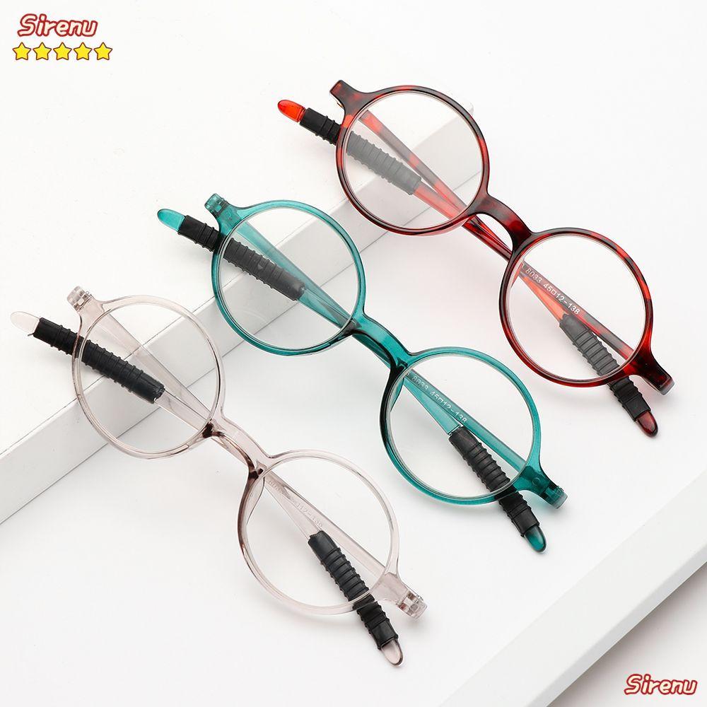 SIRENUZV แว่นตาอ่านหนังสือ + 1.0 ~ + 4.0 PC Vision Care Far Sight แว่นตา