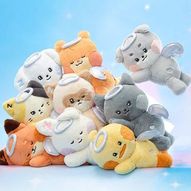 พร้อมสต็อก zeroni Angel Series เครื่องประดับตุ๊กตาผ้ากํามะหยี่ LINE FRIENDS พร้อมสินค้าดารา My FRIEN