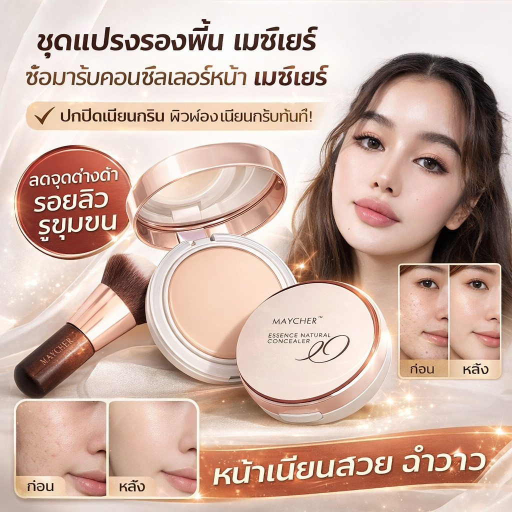 🔥ขายดี🔥คอนซิลเลอร์ เนื้อแมตต์ กันน้ํา ปกปิดรอยคล้ำใต้ตา สําหรับแต่งหน้า ราคาถูก Shopee Lazada