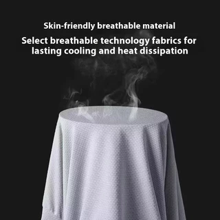 เสื้อฮู้ดแขนยาว ASRV UV-proof UPF50+ ผ้าเบามาก สีทึบไม่ร้อน ป้องกันแสงแดดได้ดี