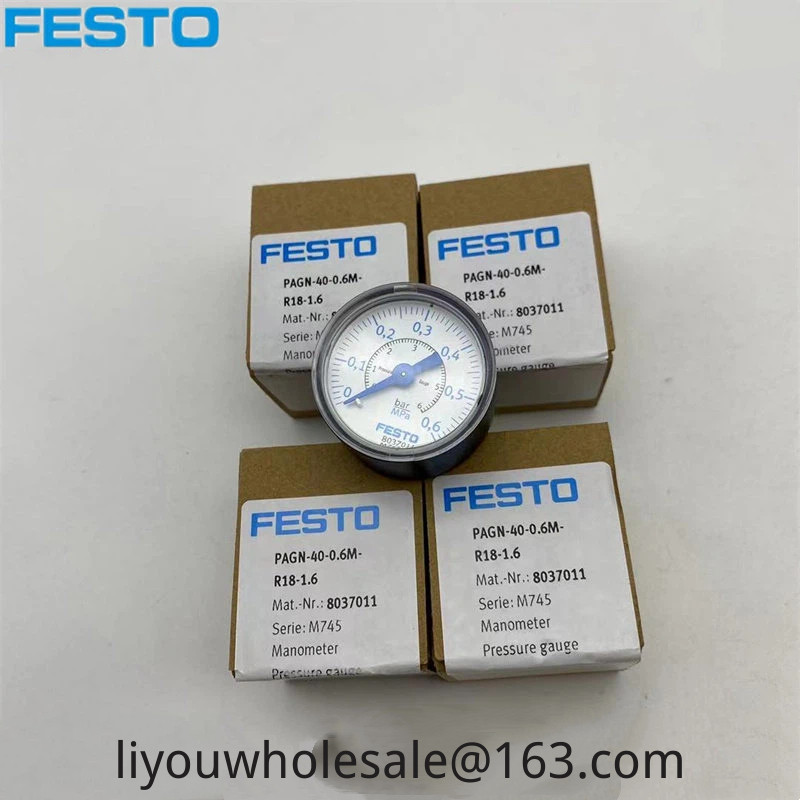 FESTO เครื่องวัดความดัน MAP-40-6-1/8-EN 161127 ทางเลือกที่ดิสโก้ 8037011
