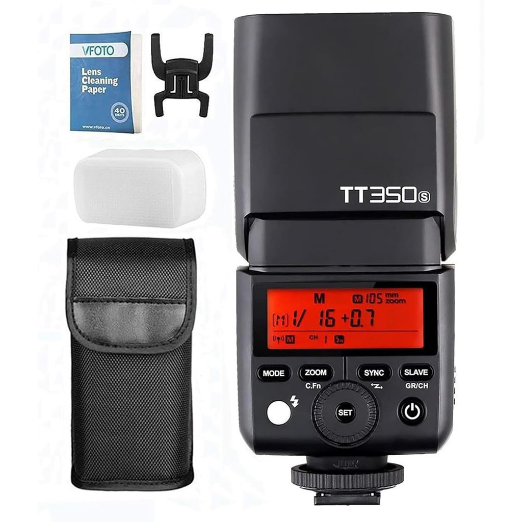 Canon TT350S กล้องแฟลช Thinklite TTL 2.4G HSS 1/8000s GN36Flash เข้ากันได้กับ Sony A7R A7S A7RII A7S